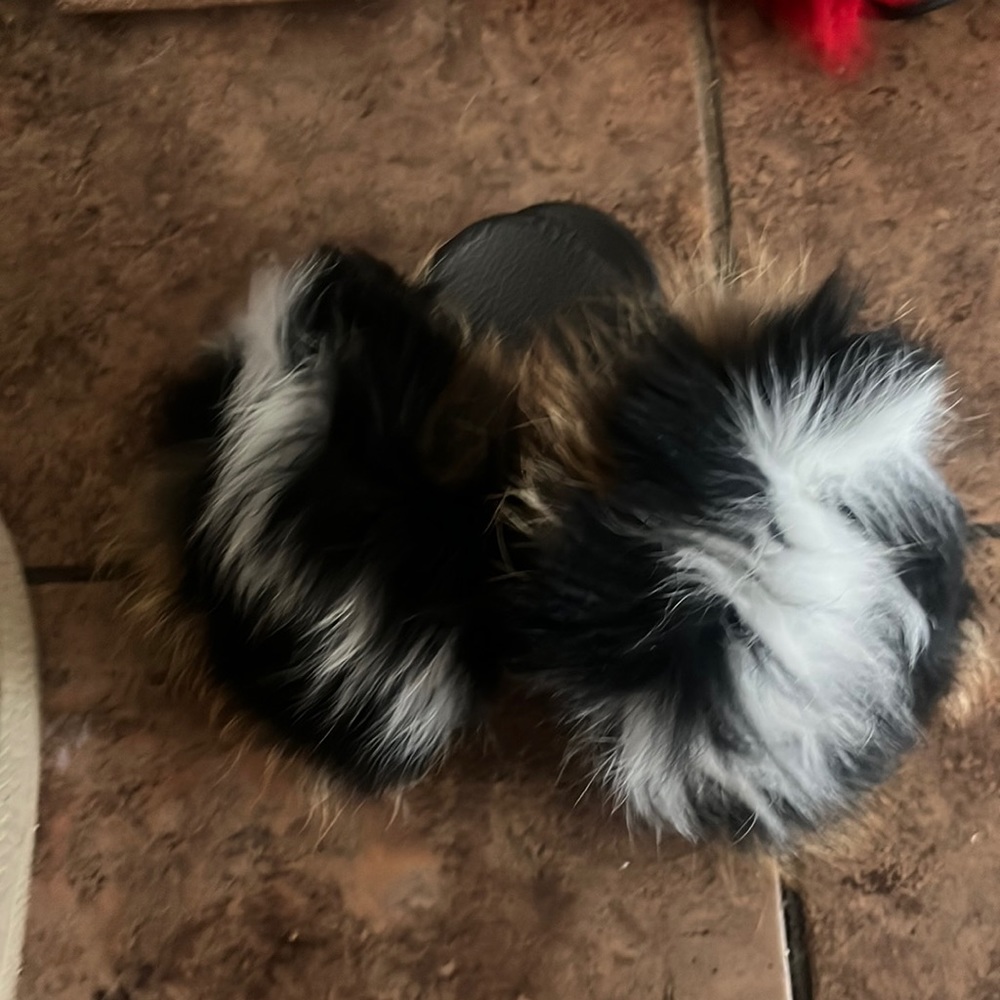 Kids fur slides